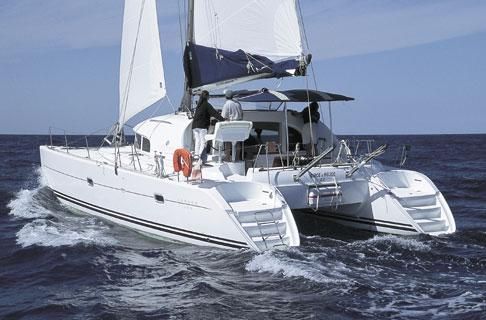 Used Sail Catamaran for Sale 2003 Lagoon 380 Boat Highlights