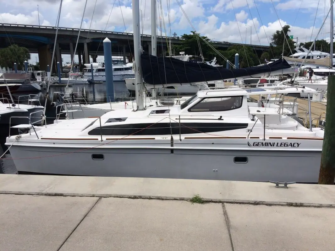 Used Sail Catamaran for Sale 2013 Legacy 35 Boat Highlights