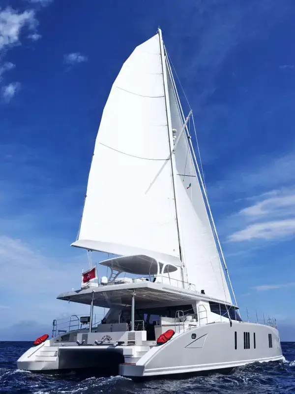 Launched Sail Catamaran for Sale  Sunreef 74 Boat Highlights