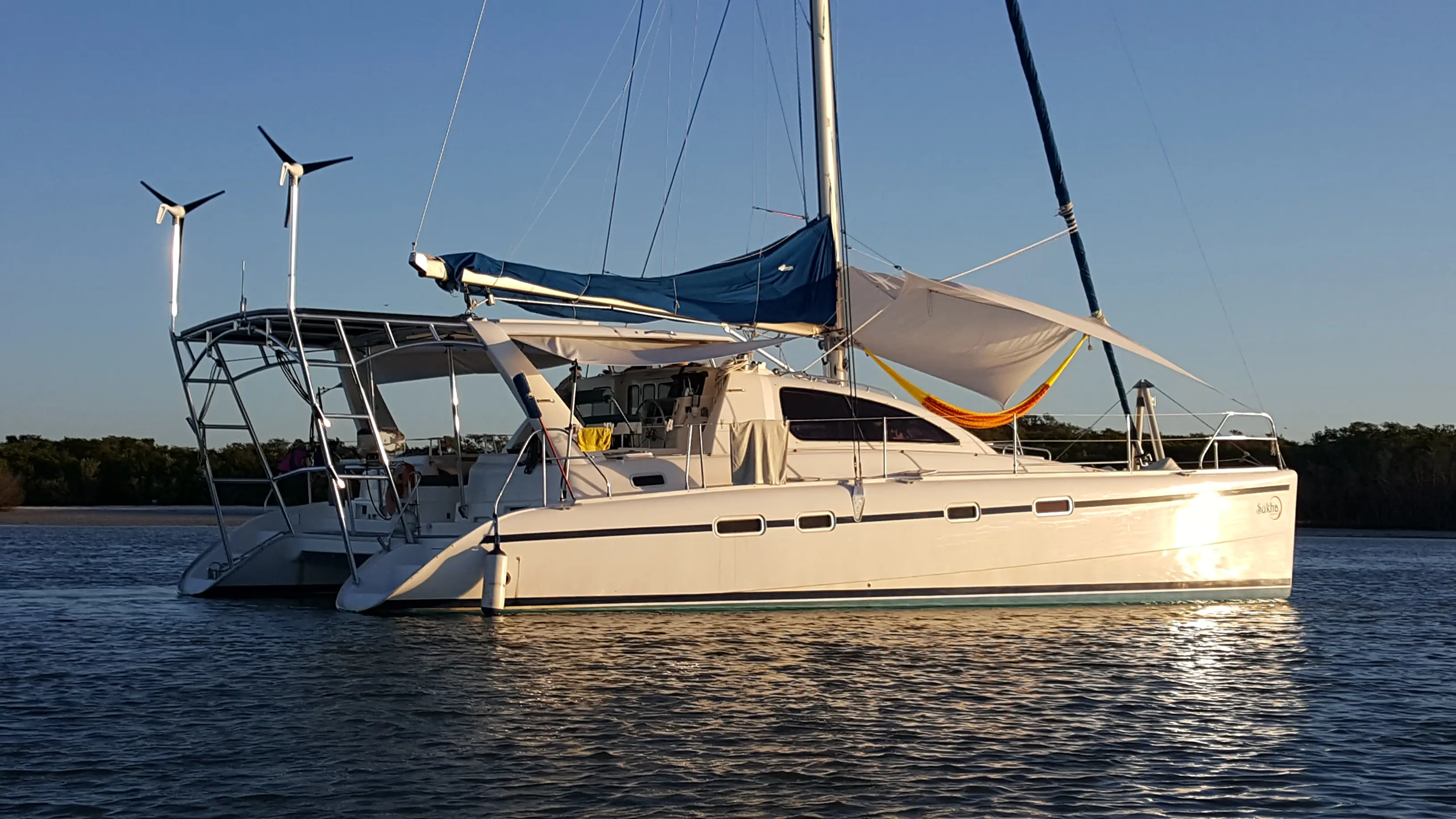 Used Sail Catamaran for Sale 2002 Leopard 42 