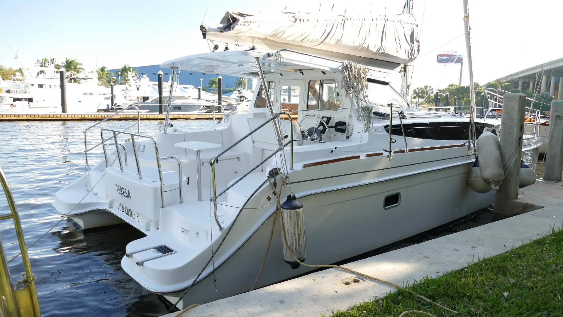 Used Sail Catamaran for Sale 2013 Legacy 35 Boat Highlights