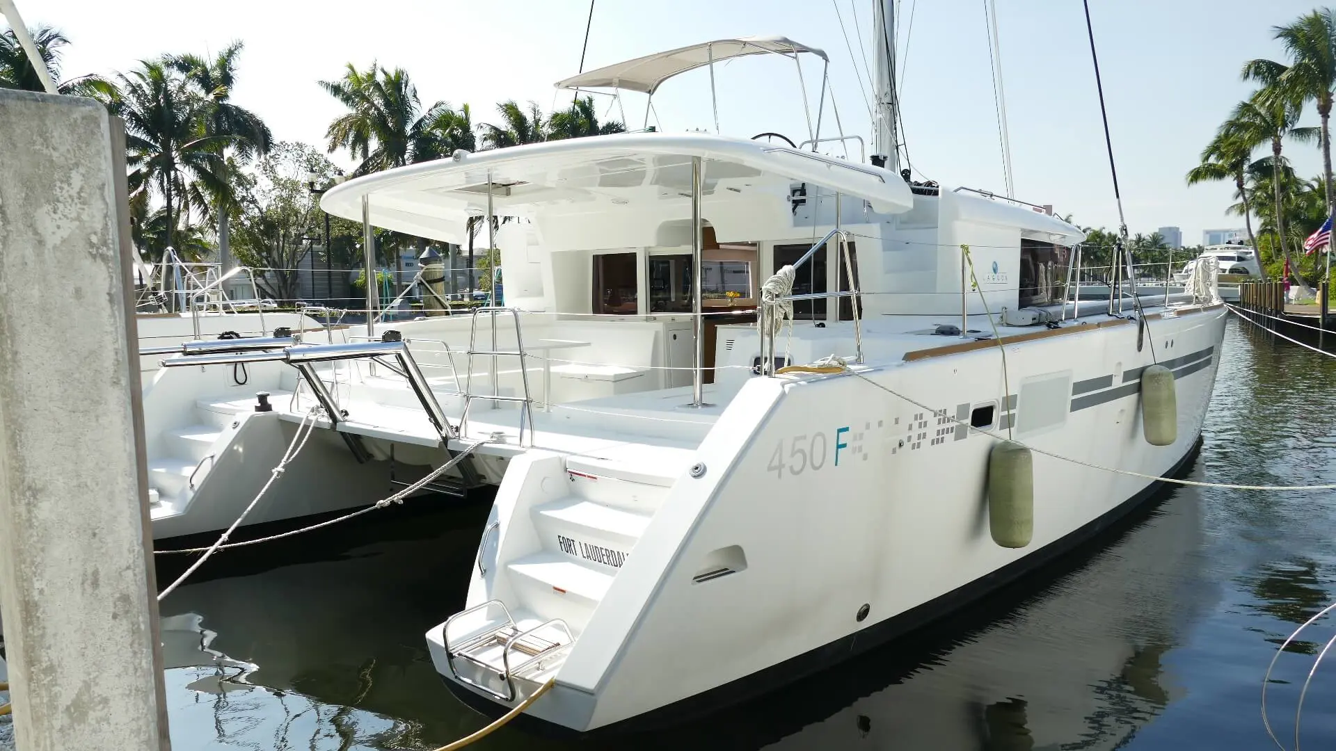 Used Sail Catamaran for Sale 2017 Lagoon 450 F 