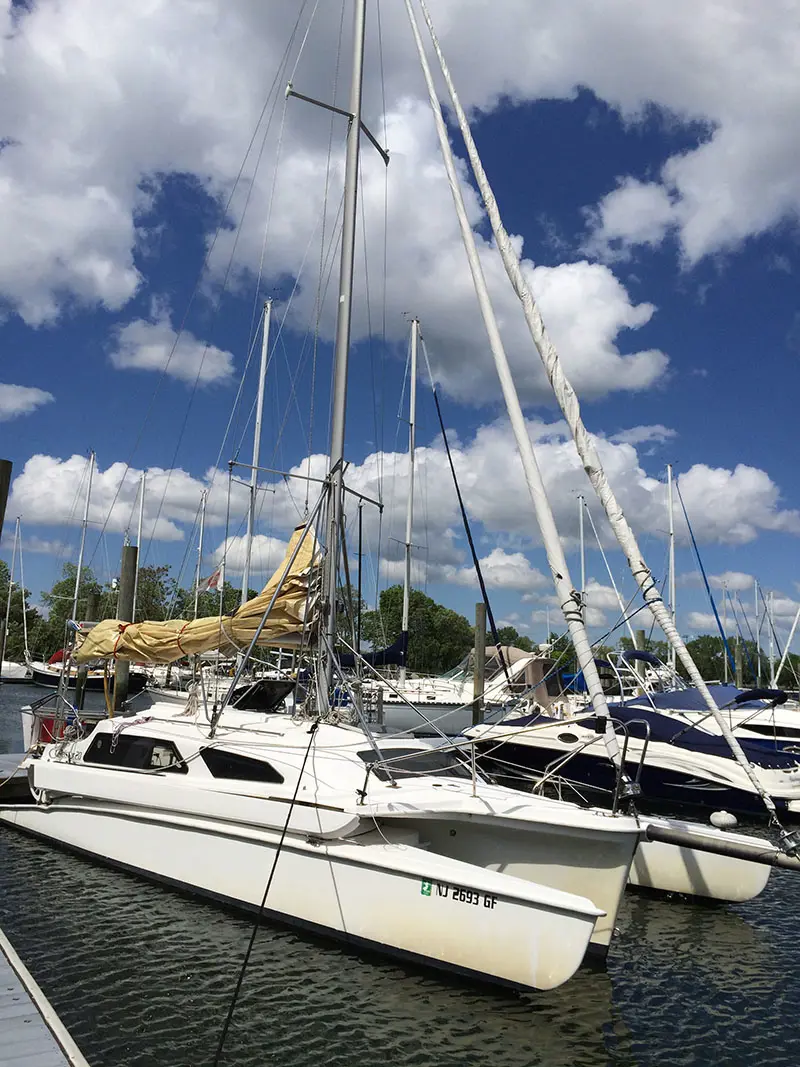 Used Sail Trimaran for Sale 2006 Telstar 28  Boat Highlights