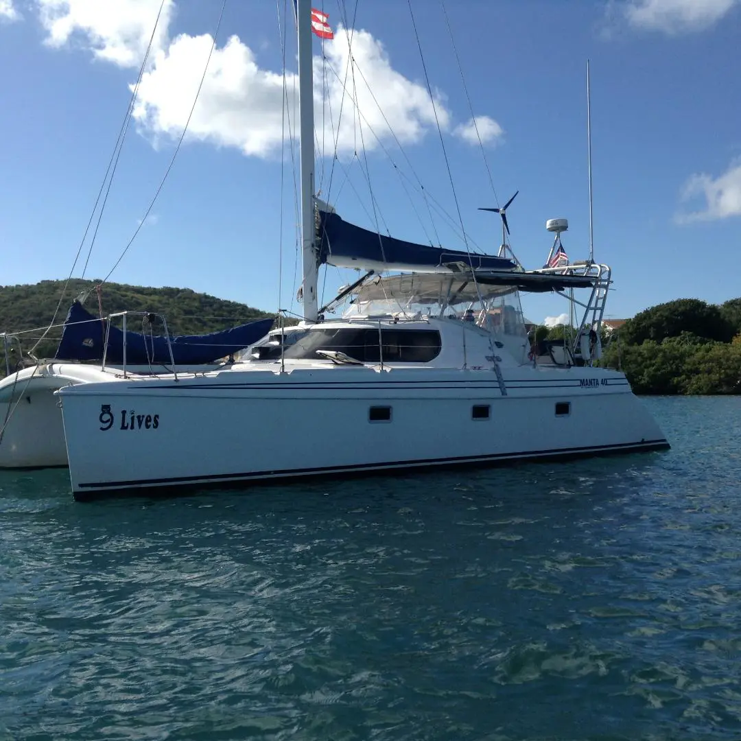 Used Sail Catamaran for Sale 1997 Manta 40 Boat Highlights