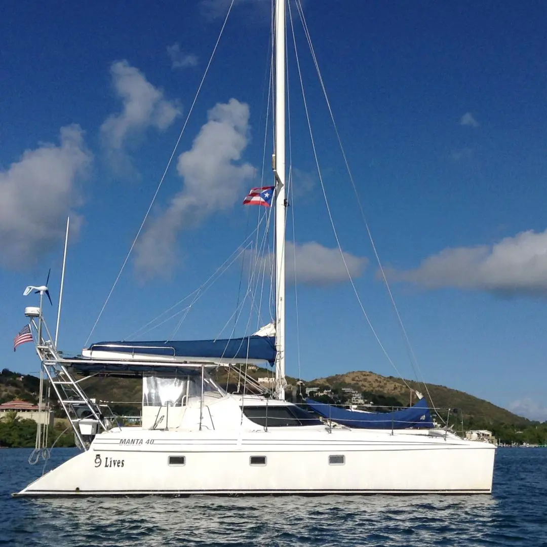 Used Sail Catamaran for Sale 1997 Manta 40 