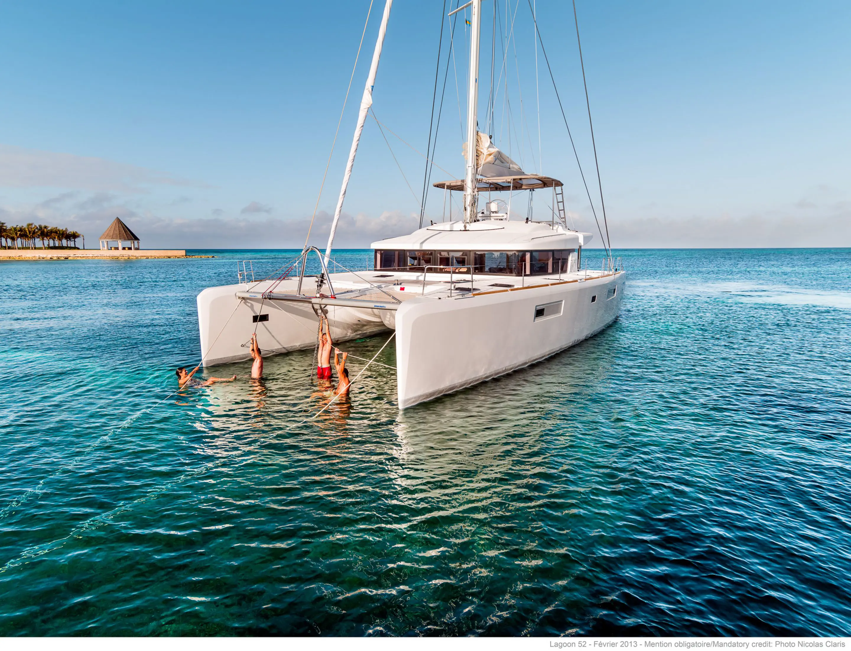 New Sail Catamaran for Sale 2019 Lagoon 52 Boat Highlights Image Gallery