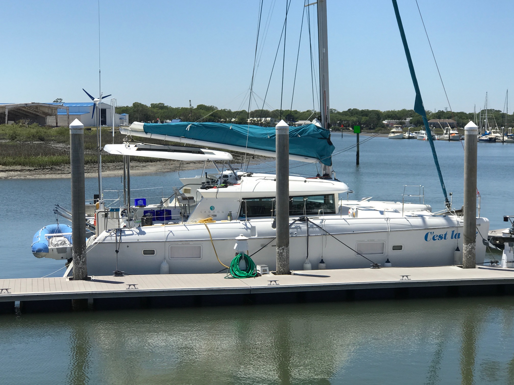 Used Sail Catamaran for Sale 2008 Lagoon 420 Boat Highlights