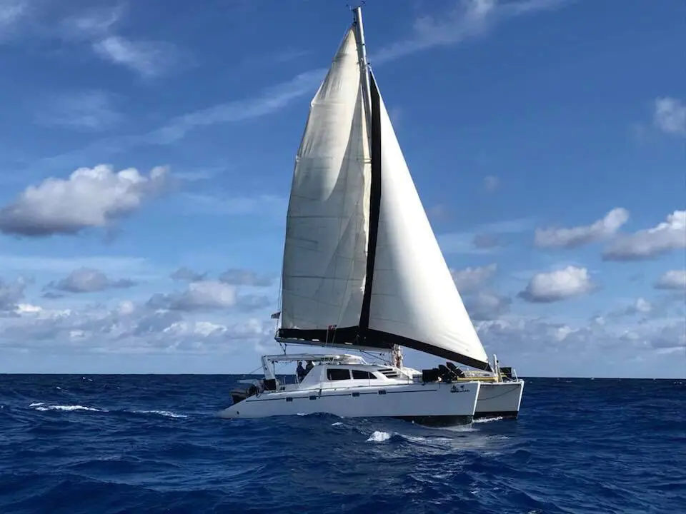 Used Sail Catamaran for Sale 1998 Leopard 45 EX 