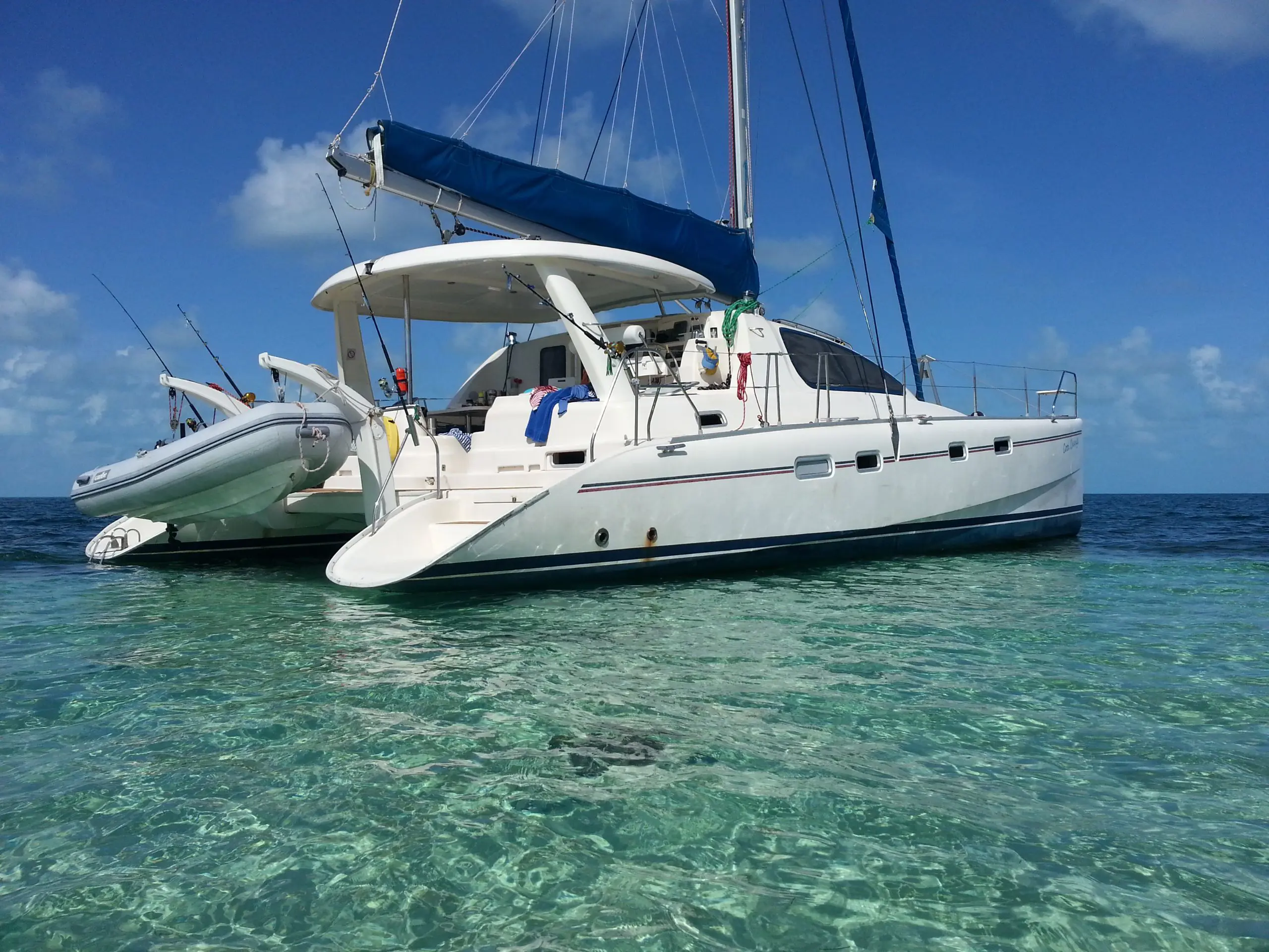 Used Sail Catamaran for Sale 2005 Leopard 43  Boat Highlights