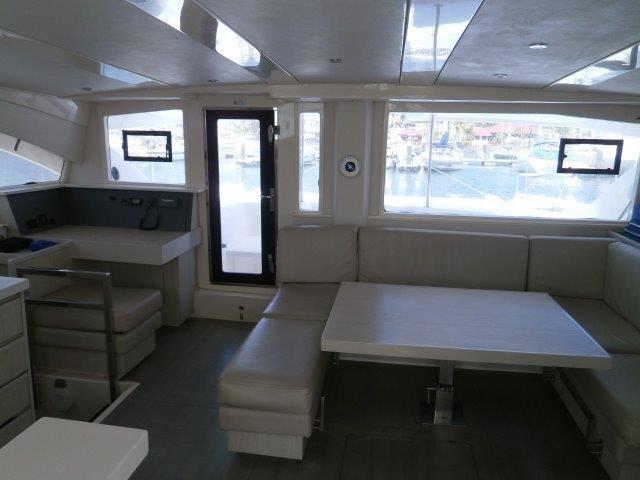 Used Sail Catamaran for Sale 2014 Leopard 48 Layout & Accommodations