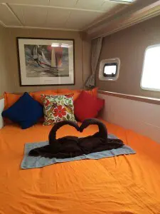 Used Sail Catamaran for Sale 2013 Lagoon 400 Layout & Accommodations