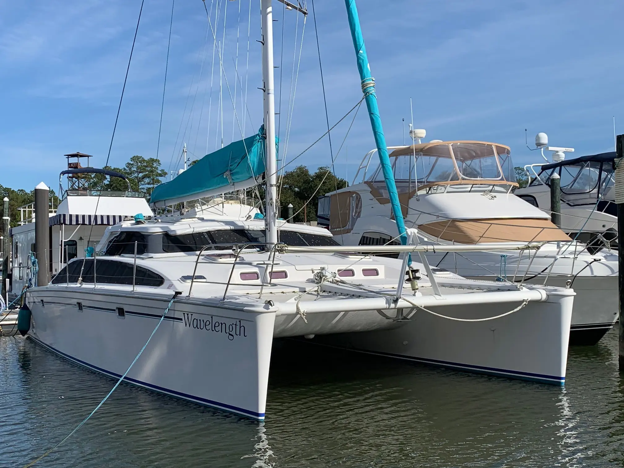 Used Sail Catamaran for Sale 2003 Perry 43 Passagemaker 