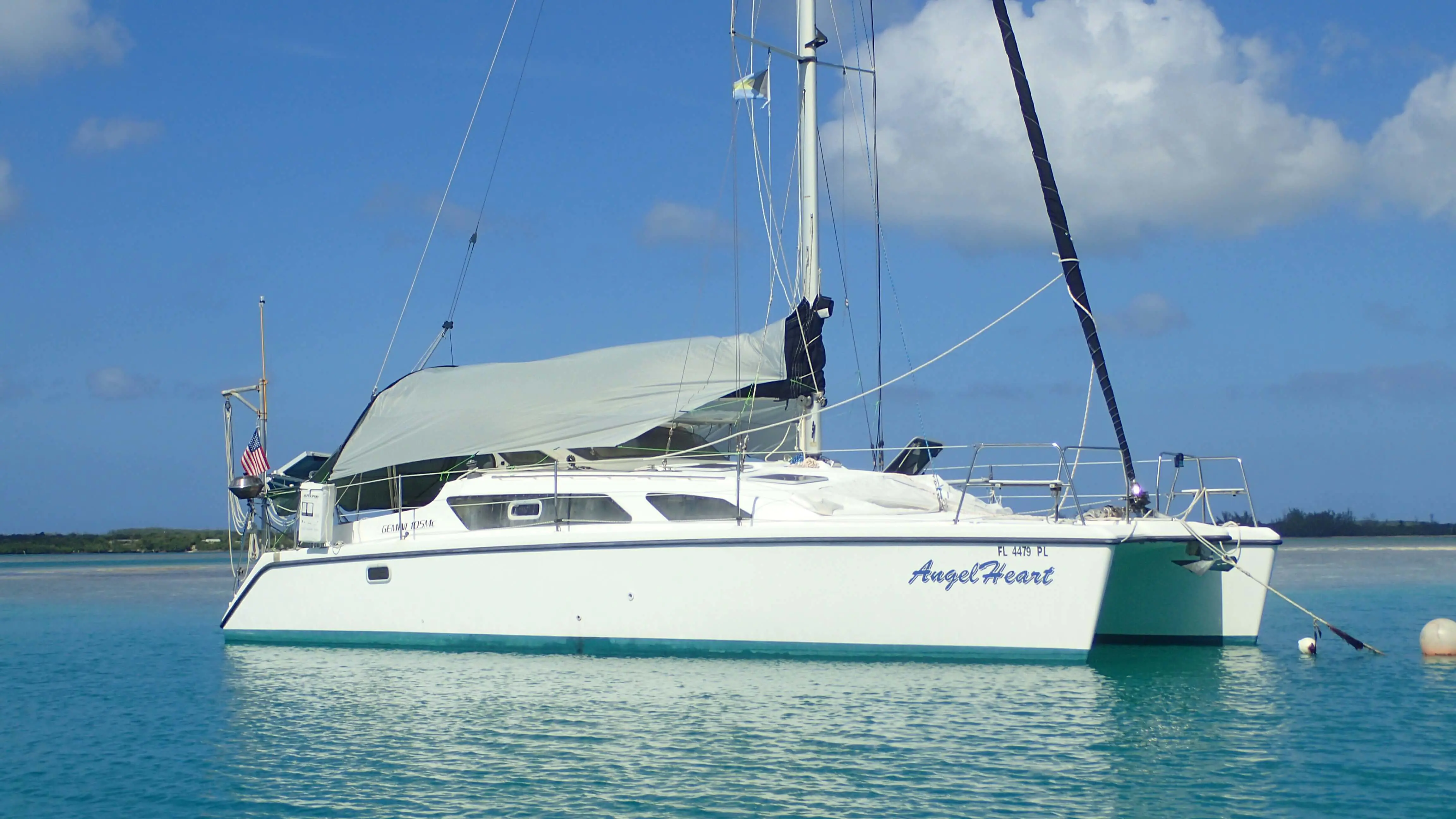 Used Sail Catamaran for Sale 2002 Gemini 105Mc 