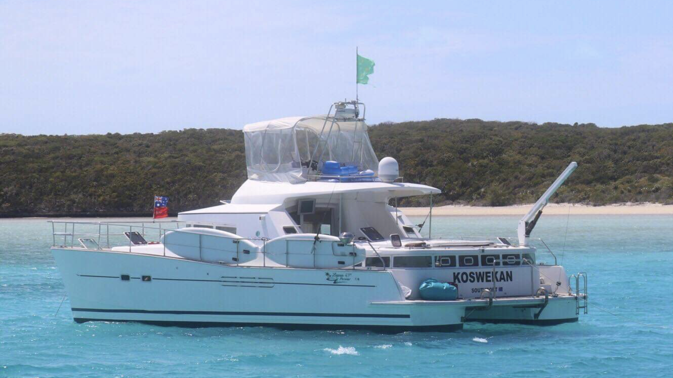 Used Power Catamaran for Sale 2004 Lagoon 43 Power  Boat Highlights