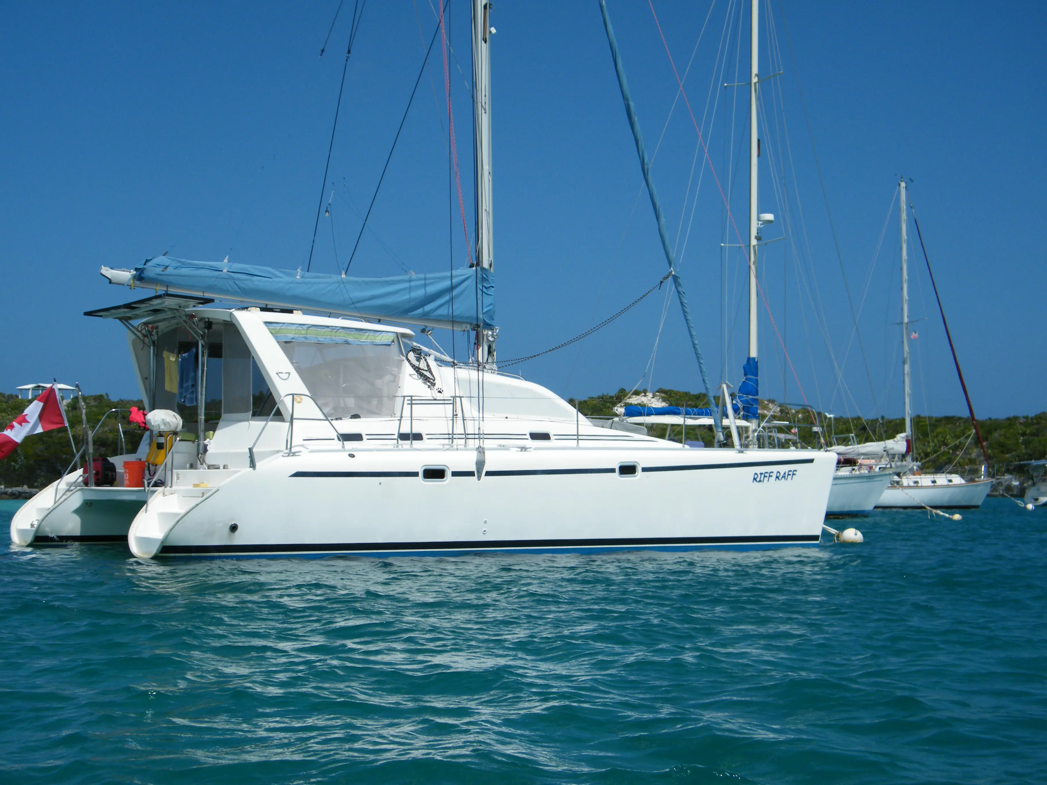 Used Sail Catamaran for Sale 2003 Leopard 38 