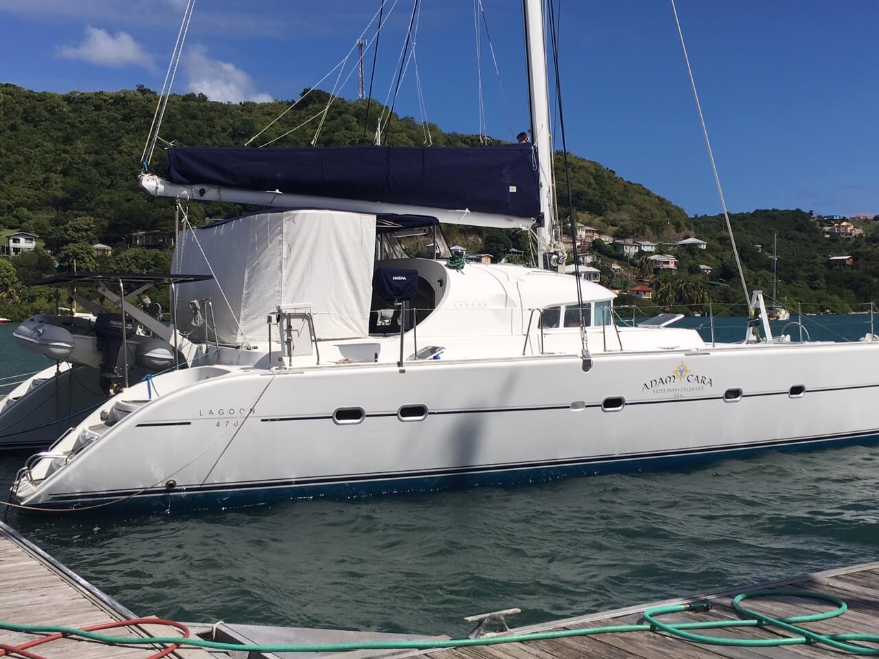 Used Sail Catamaran for Sale 2005 Lagoon 470 Boat Highlights