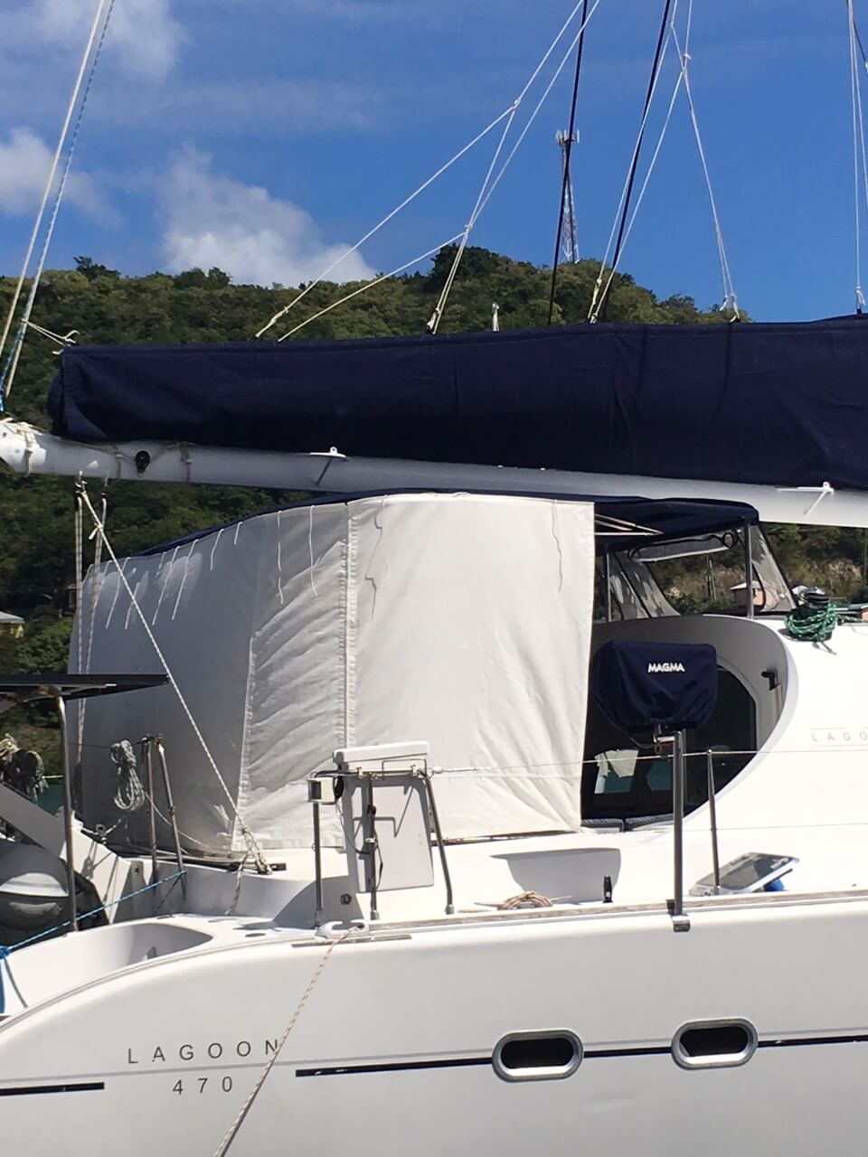 Used Sail Catamaran for Sale 2005 Lagoon 470 Boat Highlights