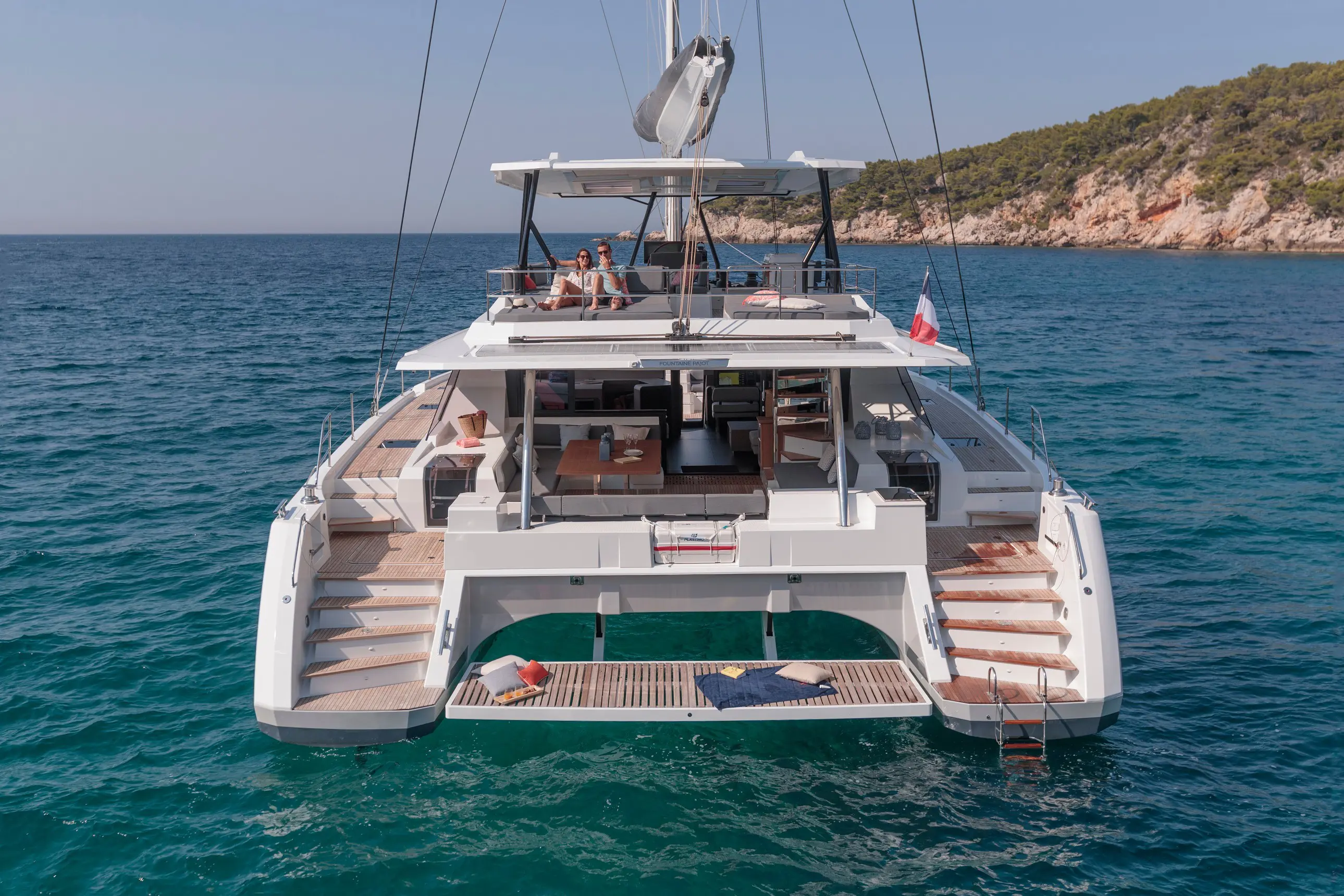 New Sail Catamaran for Sale 2021 Fountaine Pajot 59 Boat Highlights