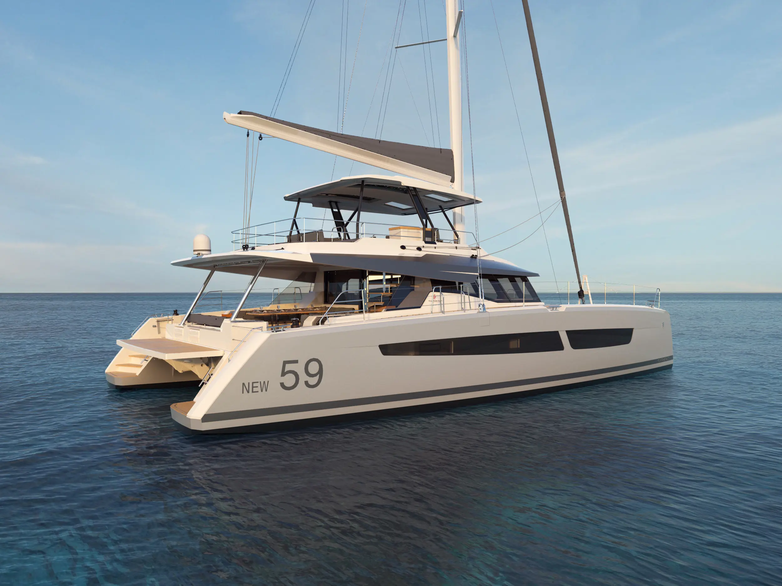 New Sail Catamaran for Sale 2021 FP Samana 59 