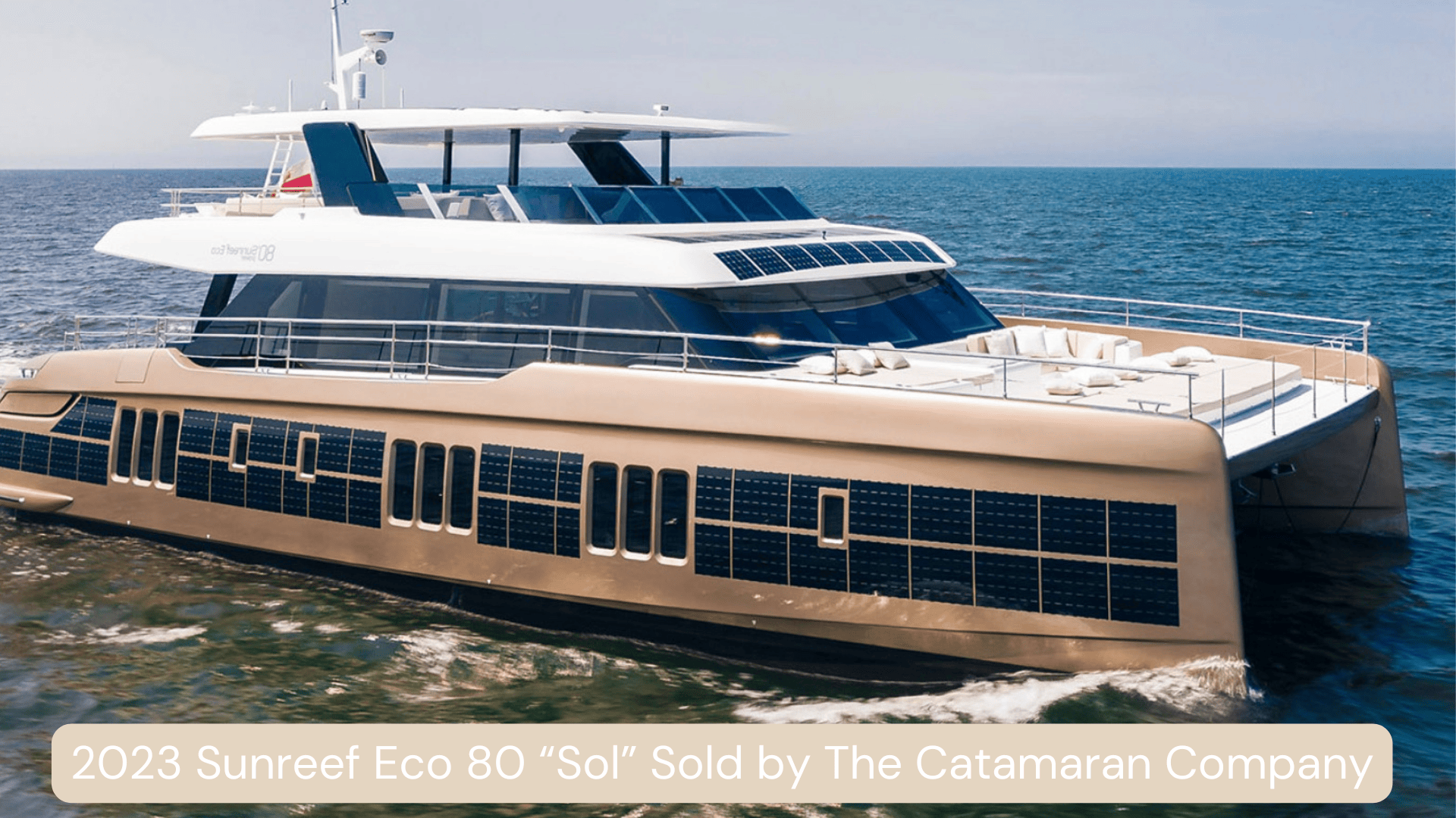 New Power Catamaran for sale SUNREEF 80 POWER ECO YACHT 2024 Sunreef 80 Power Eco